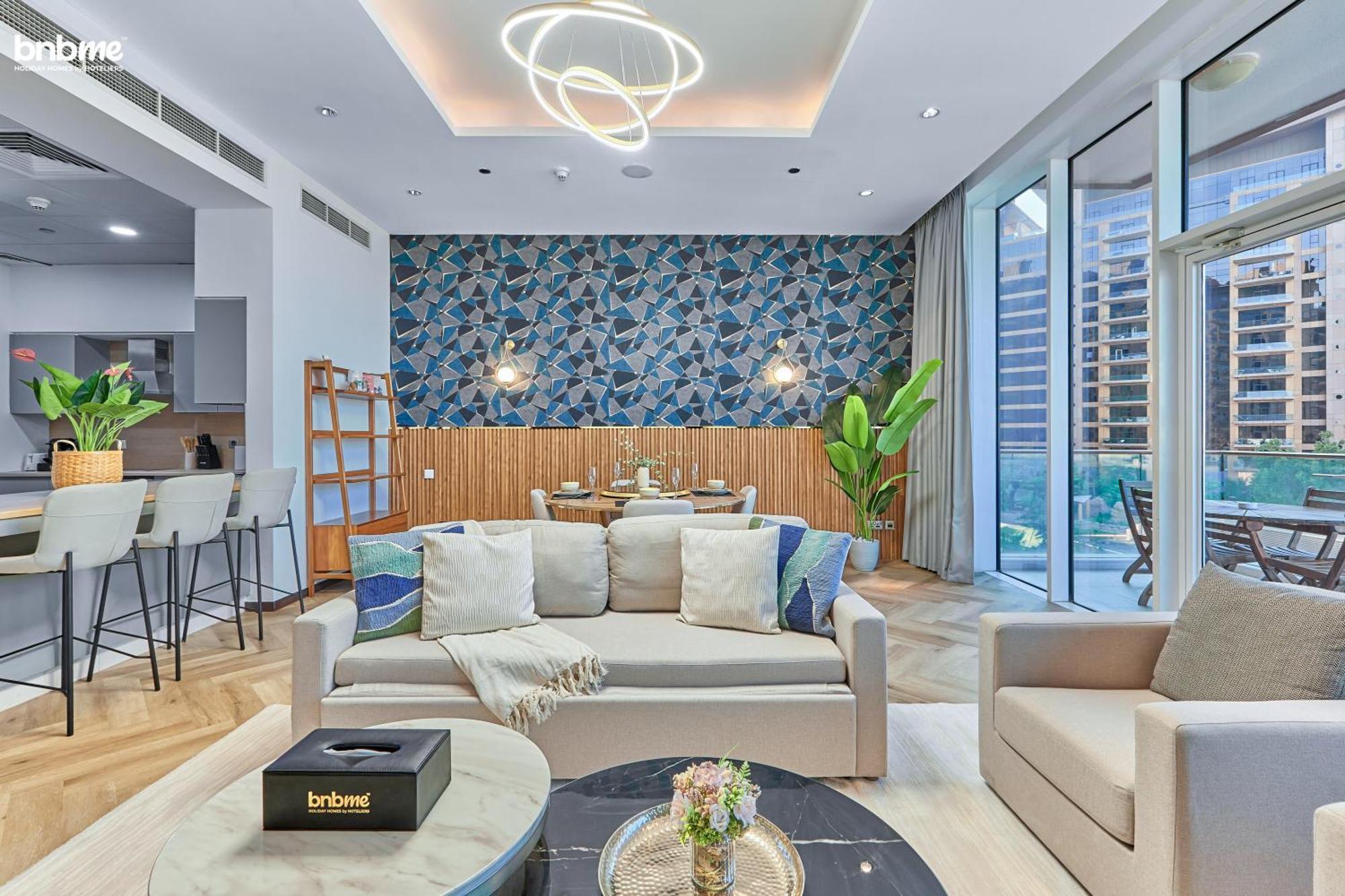 Bnbmehomes - Tiara Tanzanite Dubaj Kültér fotó